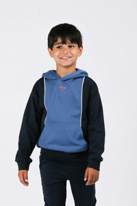 Sep Hoodie Blauw - Navy / 98