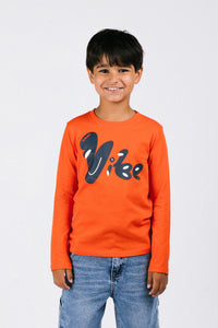 Trevor Long Sleeve Red - Red Clay / 98