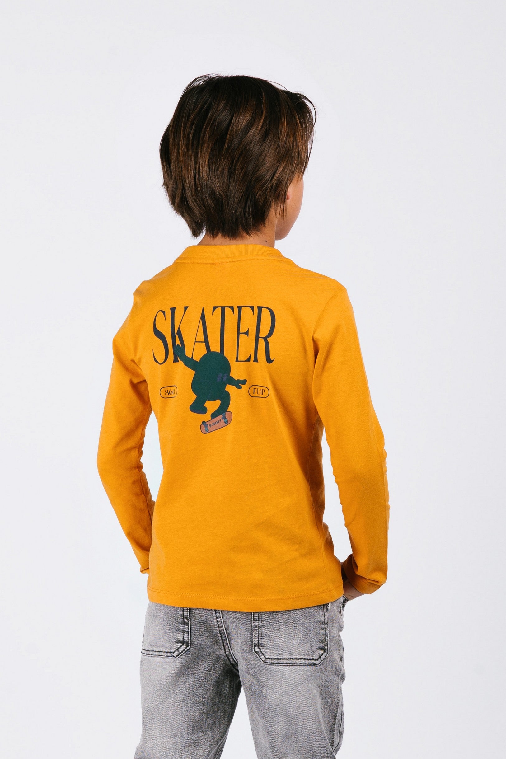 Trevor Long Sleeve Geel