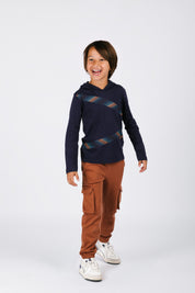 Ted Long Sleeve Navy
