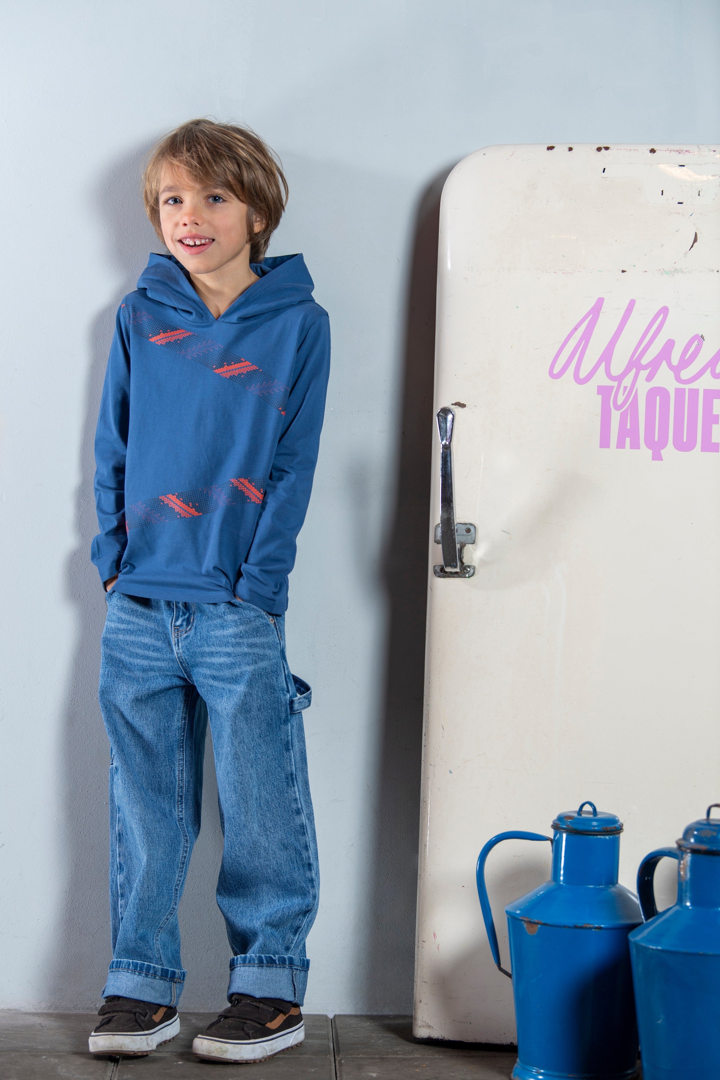 Ted Long Sleeve Blauw