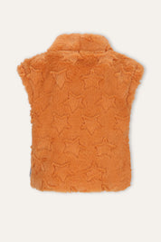 Mini Georgie Teddy Gilet Oranje
