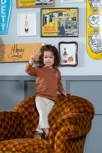 Mini Sophie Sweater Bruin - Bisque / 74