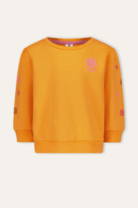 Mini Sophie Pullover Orange - Mandarine / 74