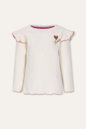Mini Tonya Top Ecru