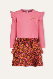 Mini Daphne Jurk Roze