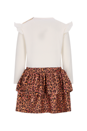 Mini Daphne Jurk Ecru