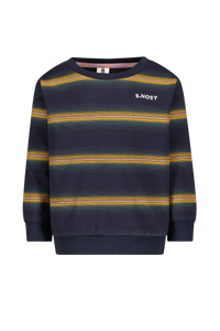 Mini Scott Felpa a righe blu - Strisce a pois / 74