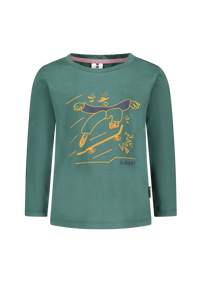 Camiseta de manga larga Mini Trevor verde - Jasper Green / 74
