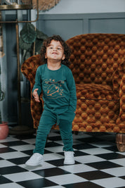 Mini Trevor Long Sleeve Groen