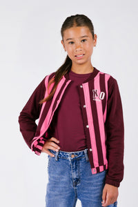 Cynthia cárdigan de rayas rosa - Stripe encantado / 98