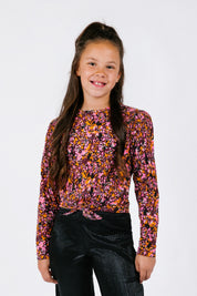 Tori Top Print Roze