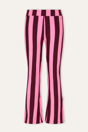 Pria Flared Broek Streep Roze