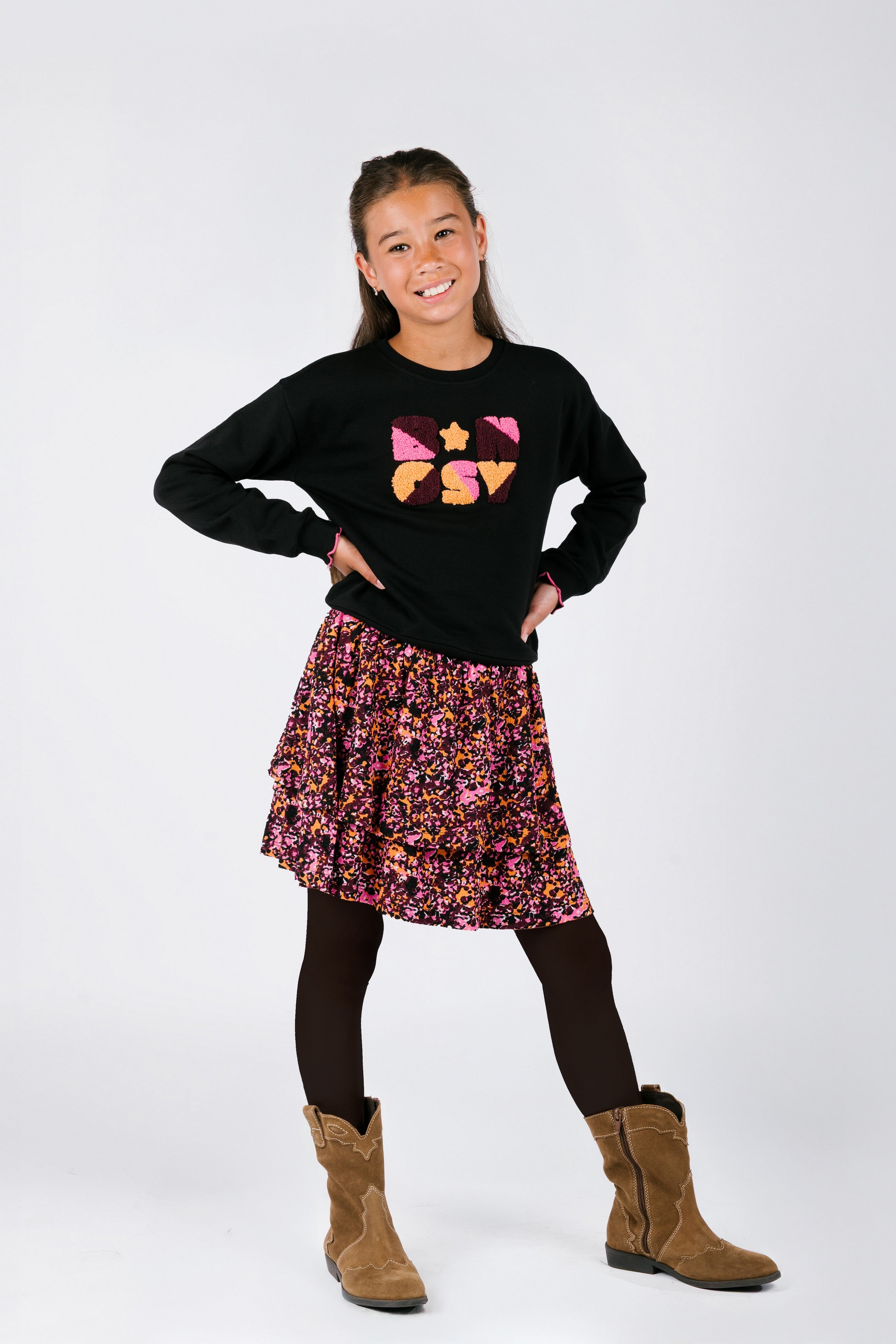 Ruth Rok Print Roze