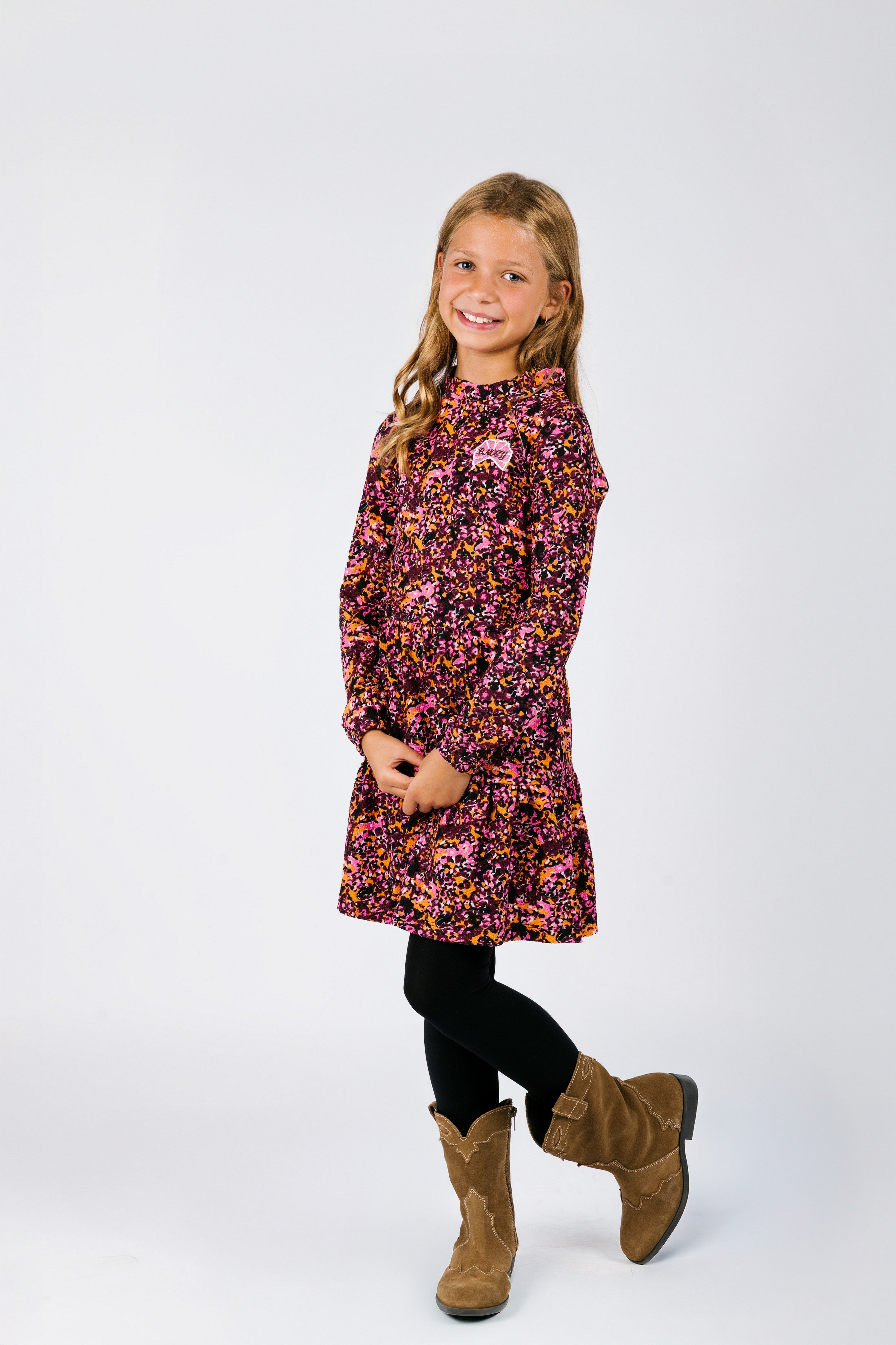 Dalia Jurk Print Roze