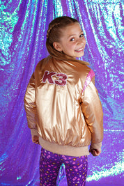 Jesse K3 Bomber Jas Goud