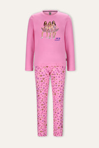 K3 Zoe Pigiama Rosa - Rosa fucsia / 134-140
