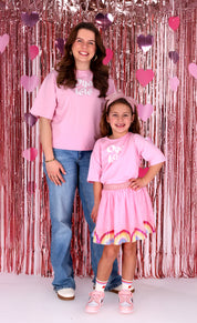 Tabby K3 T-shirt ADULTS Sorbet