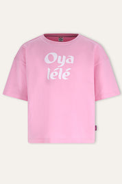 BY x K3 T-shirt Tabby Roze
