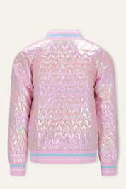 Juna Bomber Shiny roze