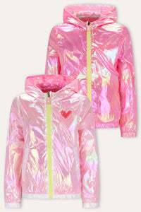 Jolie reversible jas Roze - Pink Lemonade / 98