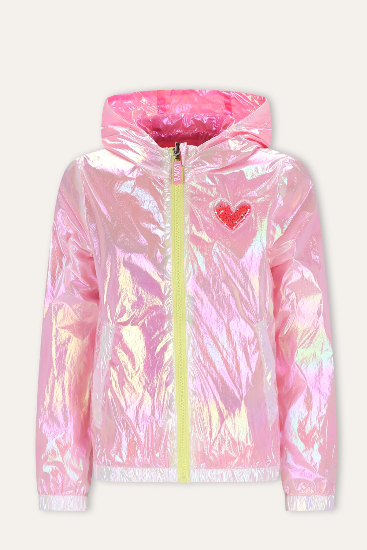 Jolie reversible jas Roze