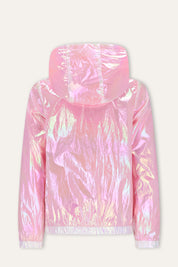 Jolie reversible jas Roze