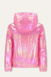 Jolie reversible jas Roze