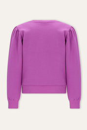 COMING SOON Sophie sweater Paars spring