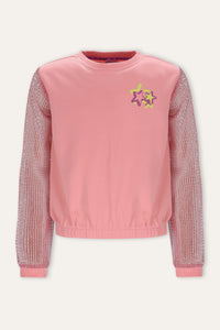 Stefani sweater Roze - quartz pink / 98