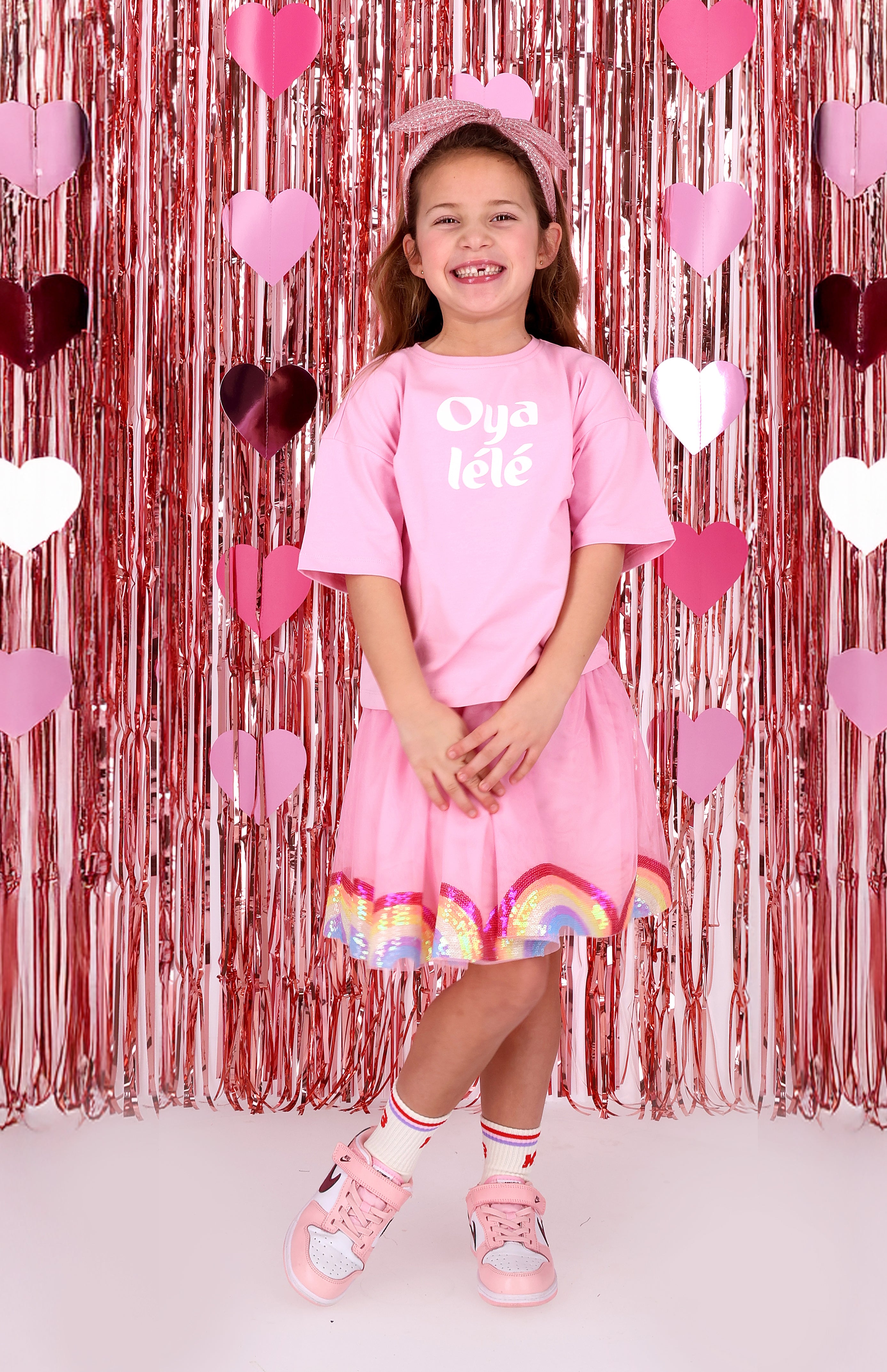 BY x K3 T-shirt Tabby Roze – B.Nosy