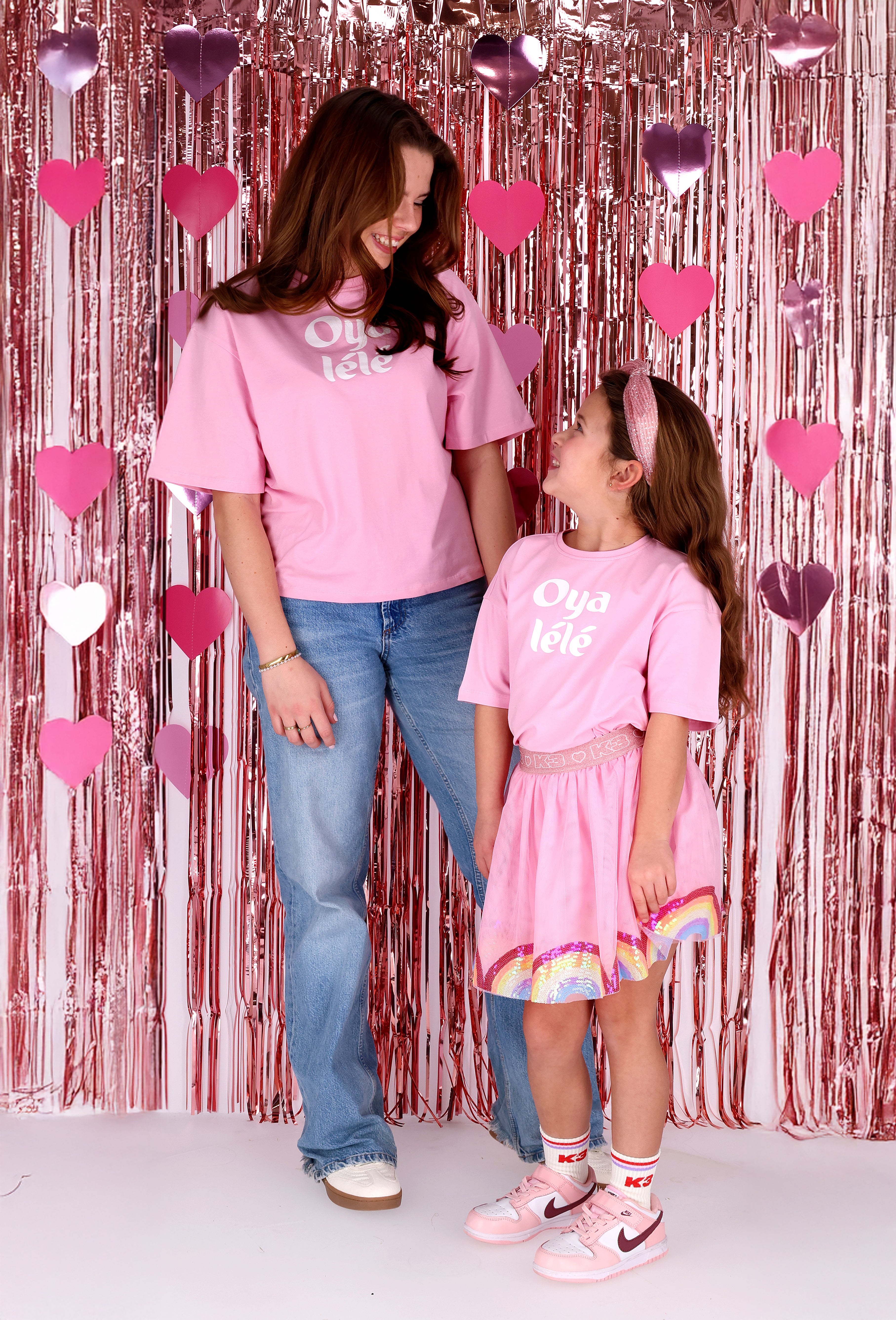 BY x K3 T-shirt Tabby Roze – B.Nosy