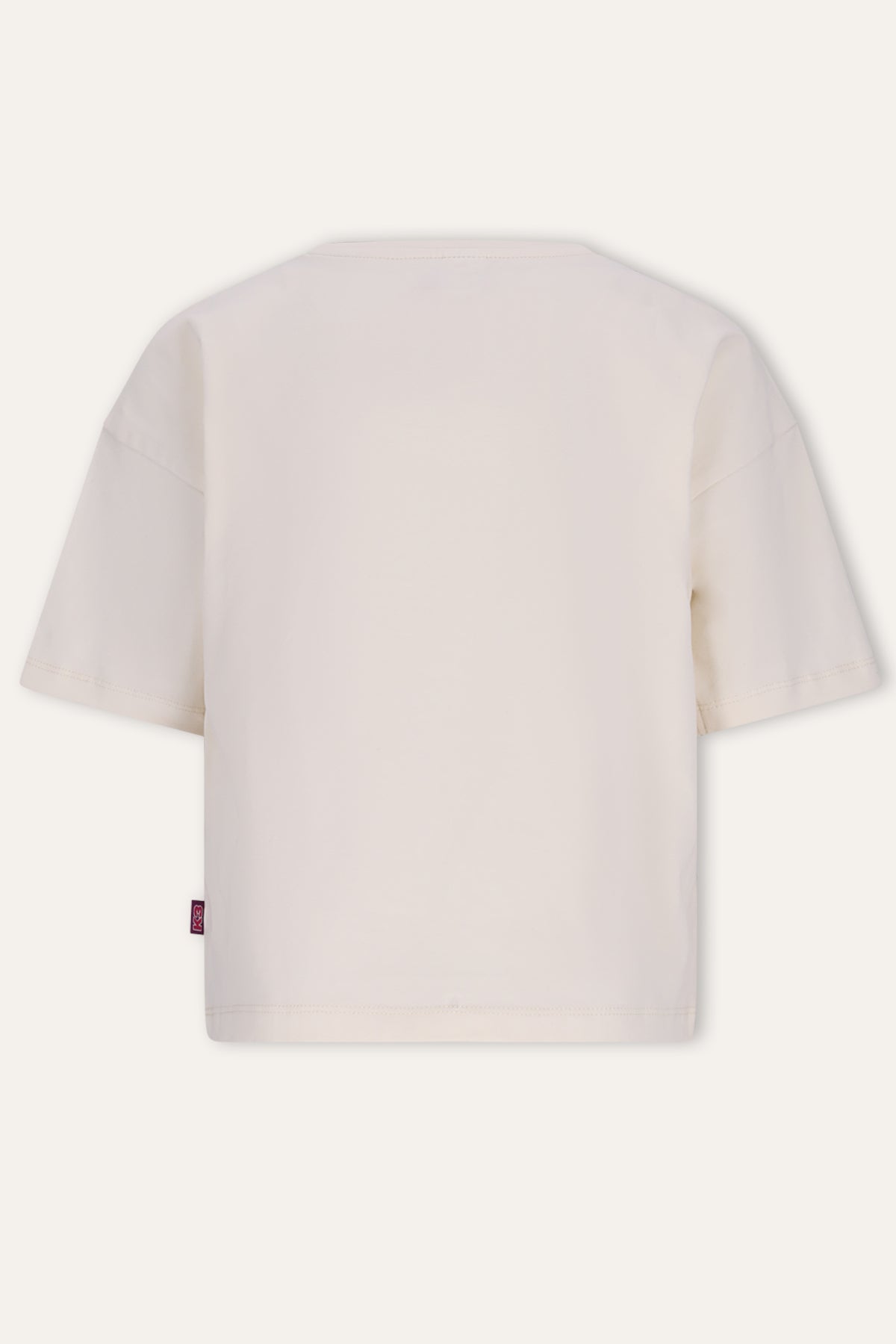 BY x K3 T-shirt Tabby Wit