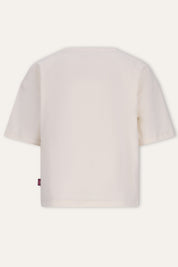 BY x K3 T-shirt Tabby Wit