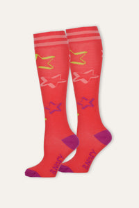 Calzettoni al ginocchio Missy rosa - Dubarry / 23-26