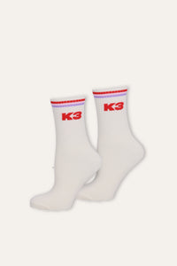 Calzini Mila BY x K3 - Bianco invernale / 23-26