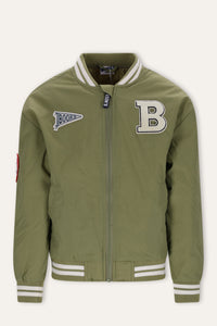 James Bomber Jacket Green - Cedar / 98