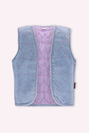 Getty denim gilet
