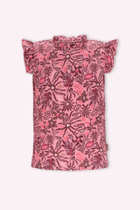 Tamar top bloemen - Blush Sun / 98