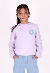 Sudadera Stefani lavanda - Lavandula / 98