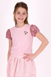 Thessa top candy pink