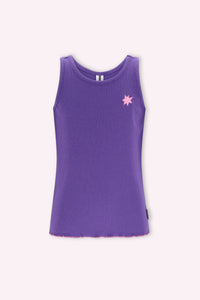 Tampa purple tank top - Blue Iris / 98