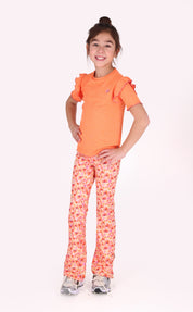 Phoebe flare pants zomer bloemen