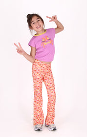 Phoebe flare pants zomer bloemen