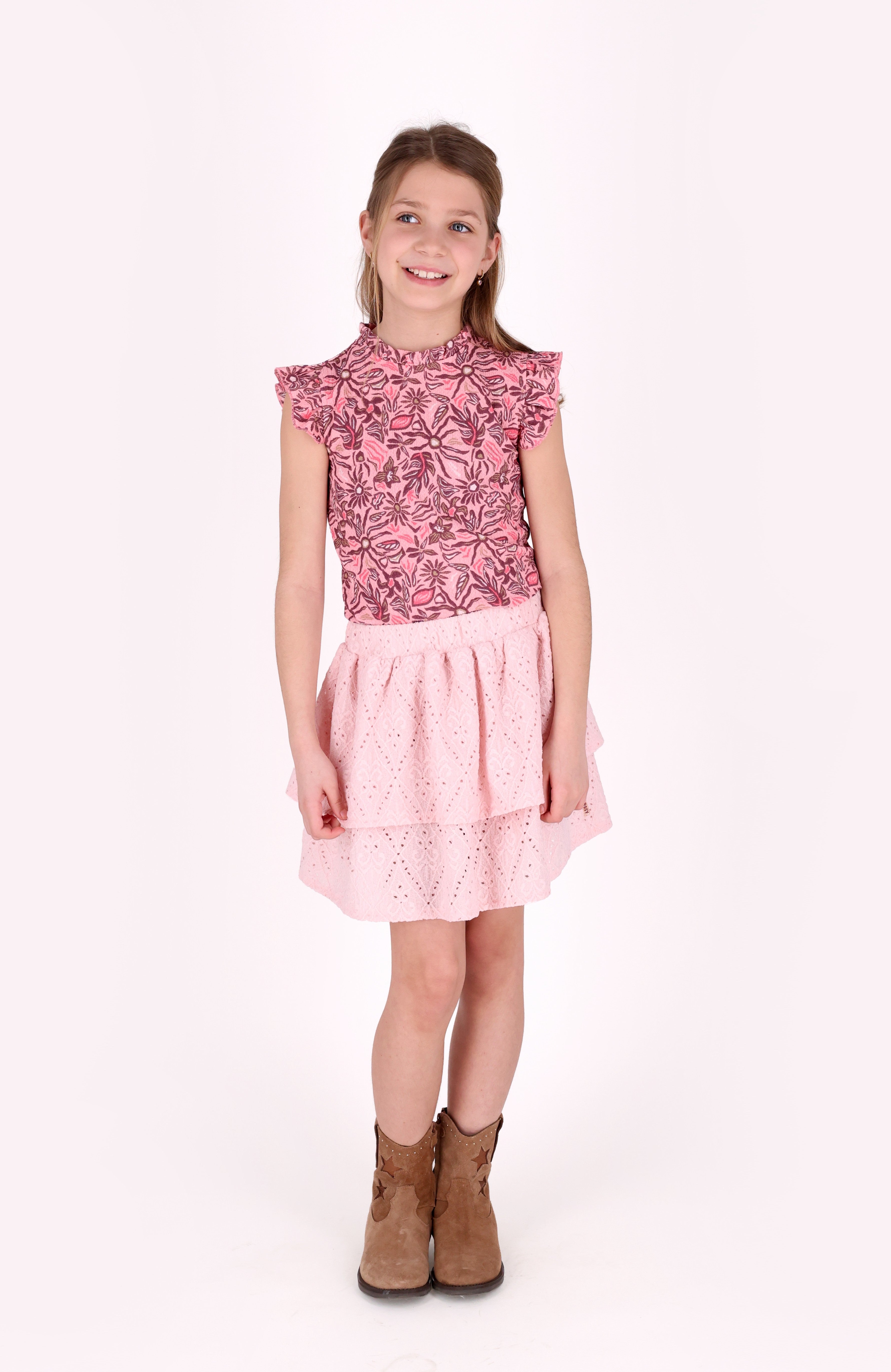 Rebecca rok licht roze