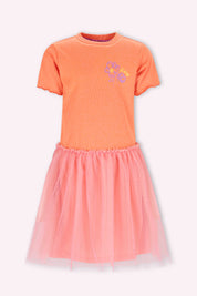 Dolly jurk oranje