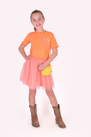 Dolly jurk oranje