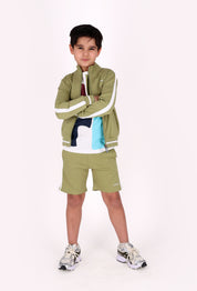 Cas sweat vest groen