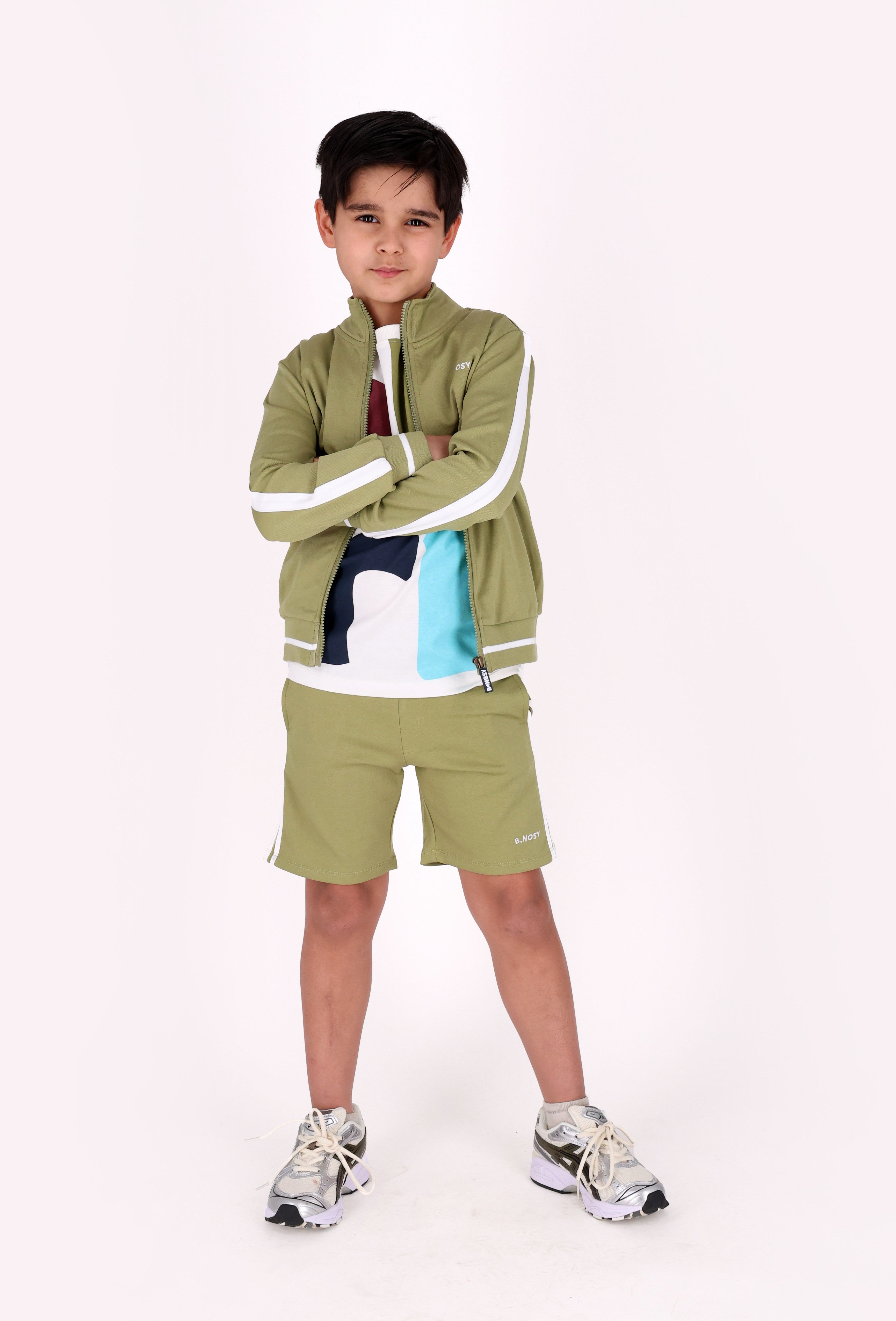 Cas sweat vest groen