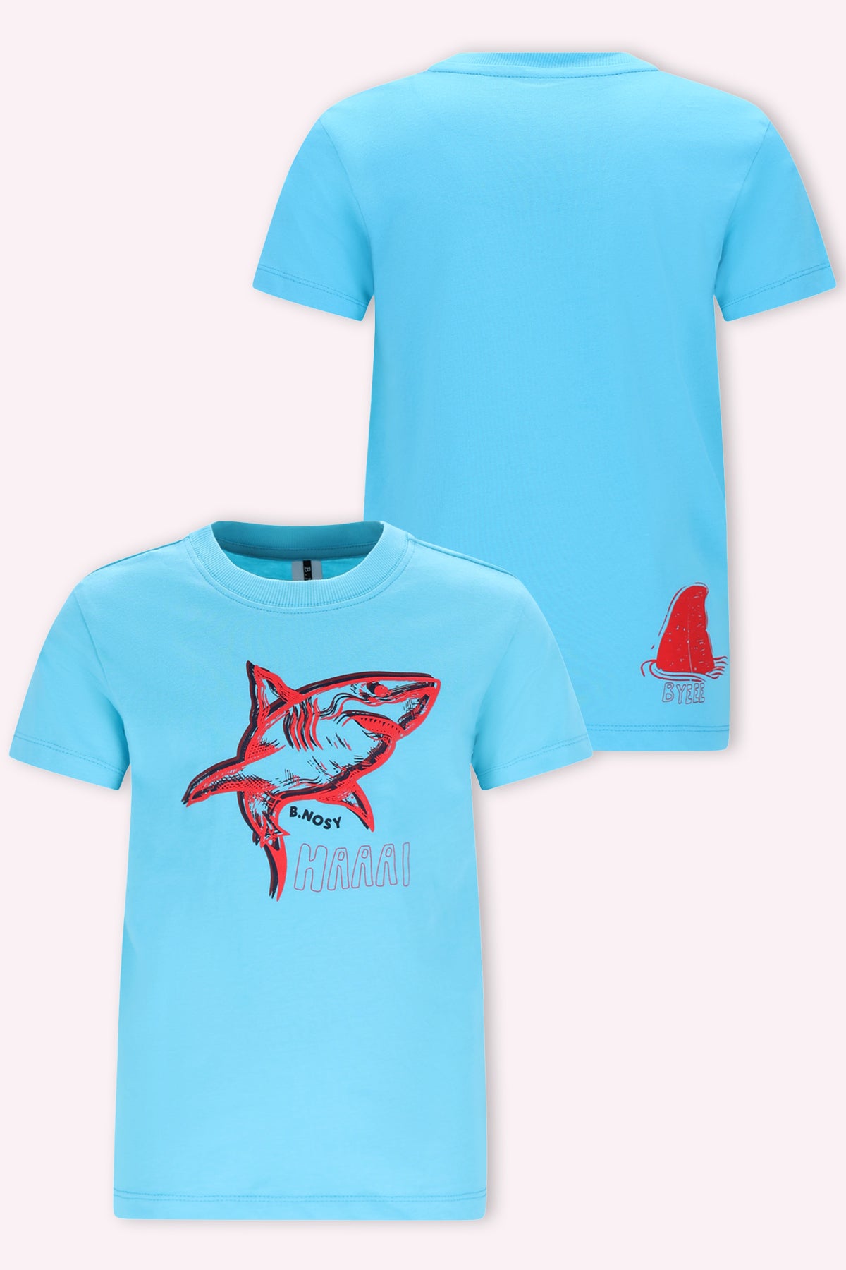 Timmy T-Shirt lichtblauw splashed